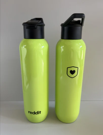 Green Flip Bottle