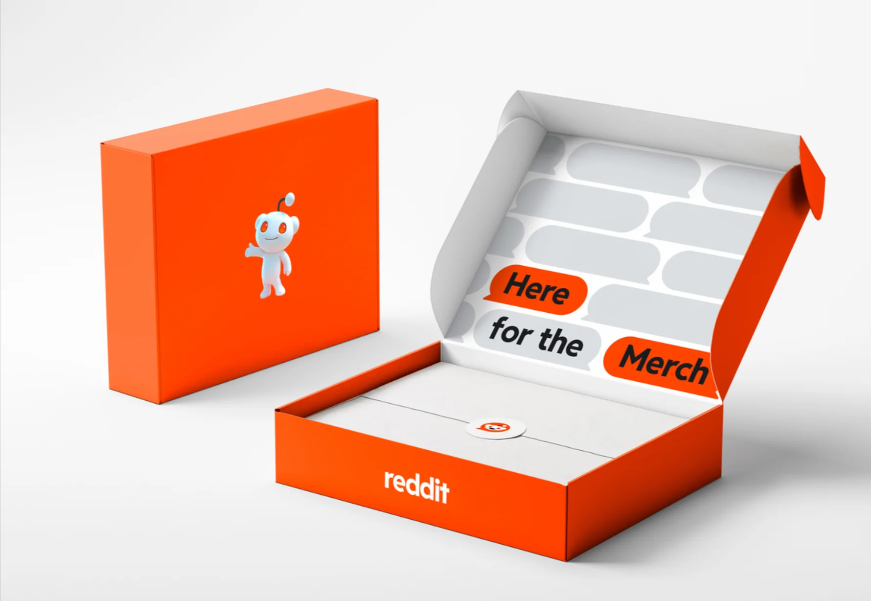 Orange Shipper Box